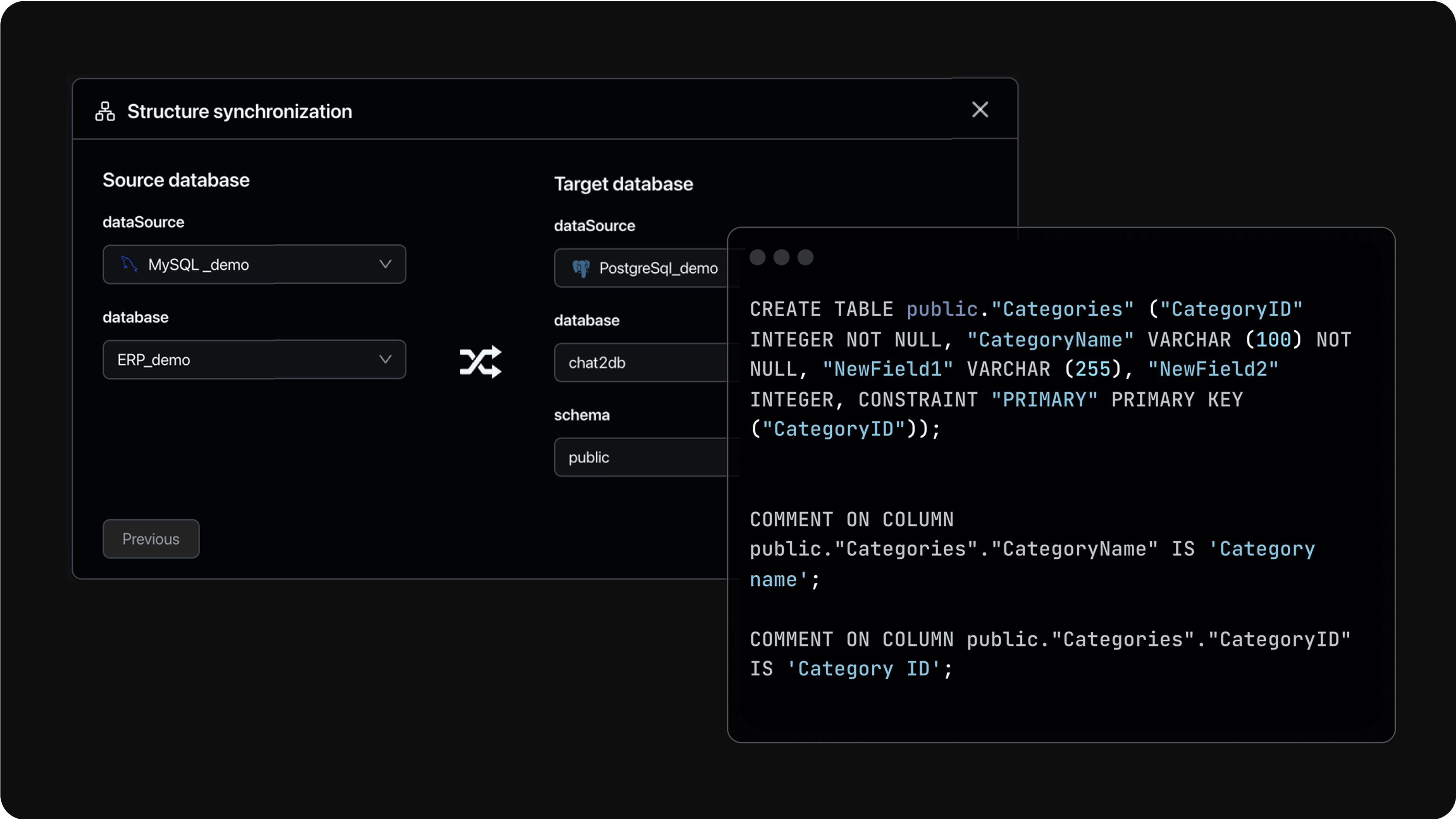 Chat2DB Interface